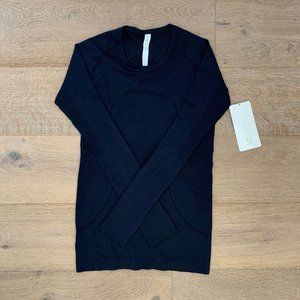 NWT Lululemon Swiftly Tech Long Sleeve navy